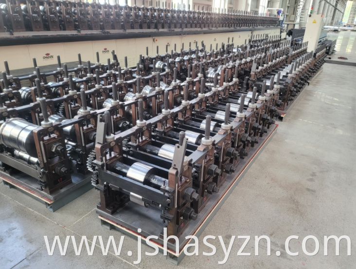 Shelf diagonal brace cold bending equipment